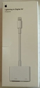 Apple MW2P3AM/A Lightning Digital A/V HDMI Adapter,iPhone 14/13/12 to TV Adapter - Picture 1 of 2