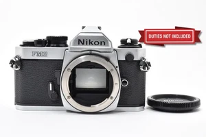 [Almost Unused] Nikon New FM2 silver SLR 35mm film Camera Body from Japan #496 - Picture 1 of 24