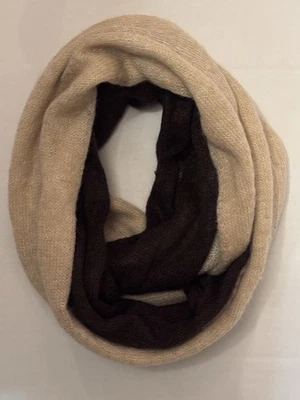 Lauren Ralph Lauren Mujer Bufanda Lazo Infinito, Marrón Tostado Mezcla Mohair Ecuestre Foto 1 de 4