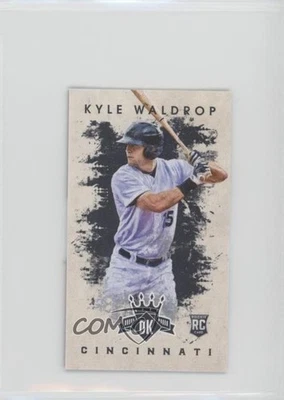 2016 Panini Diamond Kings Rookies Mini Black /25 Kyle Waldrop #162 Rookie RC - Image 1 of 2