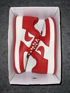 New Nike Air Force 1 Low “NIKE ID BY YOU - Red/White” Size 13 CT7875-994 - Picture 1 of 7
