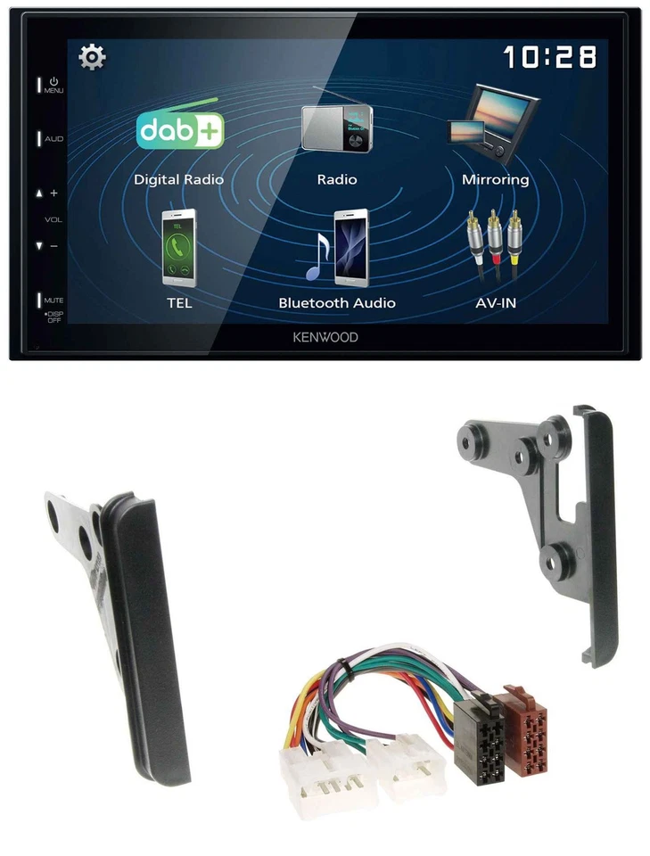Kenwood 2DIN Bluetooth MP3 USB DAB Autoradio für Toyota Highlander MR2 Sequoia Y - Bild 1 von 4