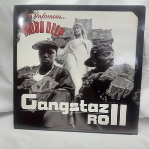 Robb Deep Gangstaz Roll II 12” Vinyl Promo LP Infamous Mobb Deep Hip Hop Rare - Picture 1 of 3