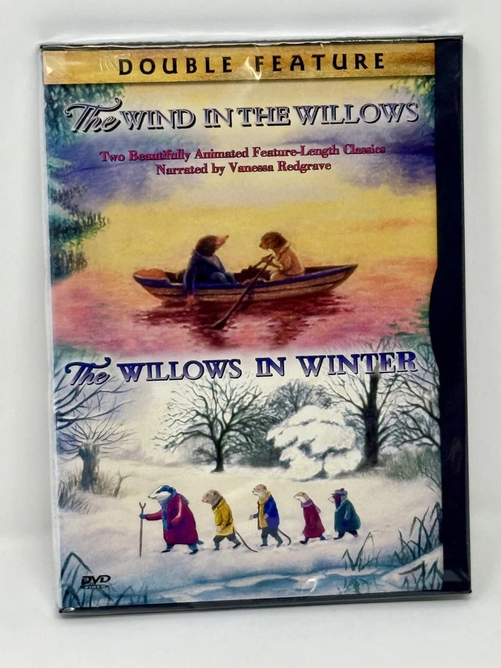 The Wind in the Willows in Winter Double Feature DVD OOP Animated New Sealed - Image 1 of 2
