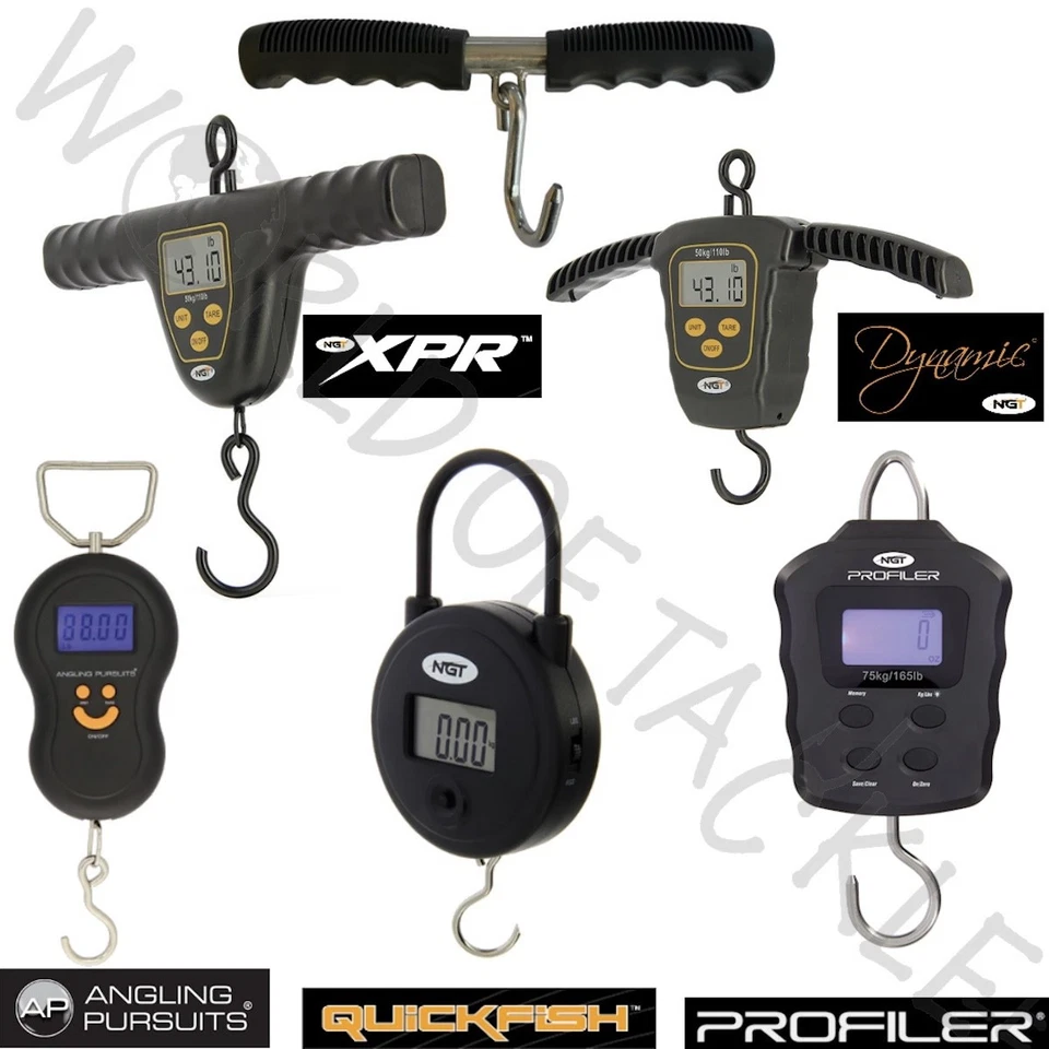 NGT Fishing Scales Digital / Dial Carp Pike Sea Match T Weigh Bar Handle  - Image 1 of 1