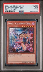 PSA 9 MINT Dark Magician Girl MP24-EN053 1st Ed Yu-Gi-Oh! Alt Art Prismatic - Picture 1 of 1