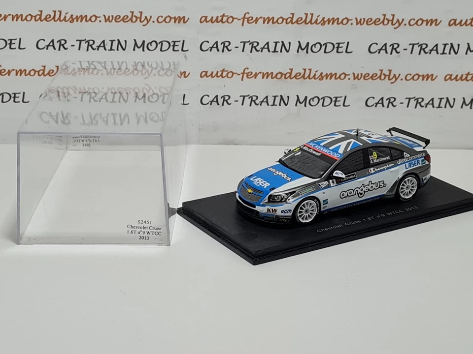 Chevrolet Cruze 1.6T n.° 9 WTCC 2013 - SPARK - 1:43 1/43 1-43 - Immagine 1 di 1