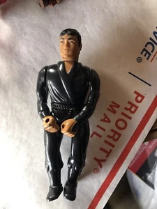 Vintage 1984 Black Kung Fu Warrior Secret Of The Ninja Remco Figure - Picture 1 of 8