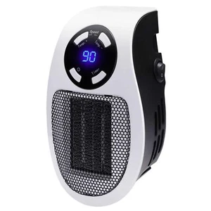 Brentwood 350 Watt Plug-In Wall Outlet Personal Space Heater in White - Picture 1 of 1