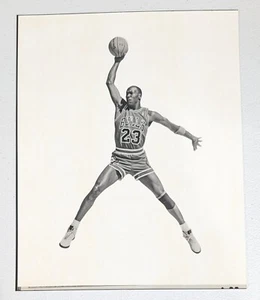 Michael Jordan - PSA Type III - 1980's 8x10 Authentic Photo - Chicago Bulls #23 - Picture 1 of 3