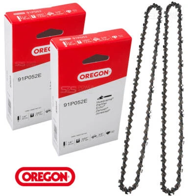 2 x Sägekette Husqvarna 135,140, 235, 236,240, 315 Oregon 52TG 3/8" 1,3mm 35cm
