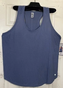 New RBX women 3X Tunic length Tank top with mesh back & crossover rounded bottom - Picture 1 of 6