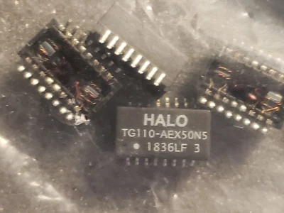 Transformadores de audio/transformadores de señal TG110-AEX50N5LF 10/100BASE-TX SMD (C2B1) Foto 1 de 3