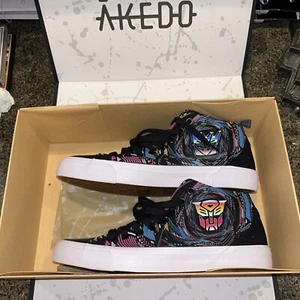 Transformers Akedo sneakers size 8US Mens. Tried on once High Tops - Picture 1 of 11