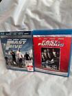 Fast Five and Fast & Furious Blu Ray/DVD Lot