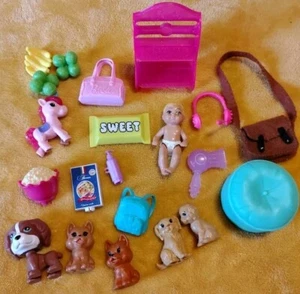 Barbie Misc. Lot Accessory Puppie Dream House Food Purse - Picture 1 of 7