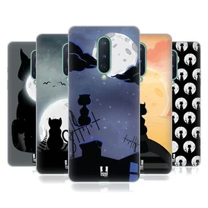 HEAD CASE DESIGNS CAT AND MOON SOFT GEL CASE FOR GOOGLE ONEPLUS PHONE - Picture 1 of 14