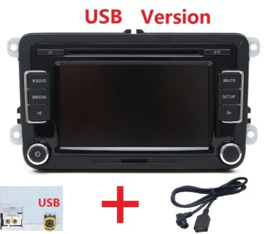 VW Autoradio RCD510 + USB Kabel für Golf Passat Touran Polo Caddy Jetta CC DHL - Bild 1 von 4