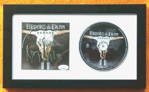 BROOKS and DUNN SIGNIERT GERAHMT "REBOOT" CD COVER mit CD - genauer Nachweis J.S.A. Cert. - Bild 1 von 6