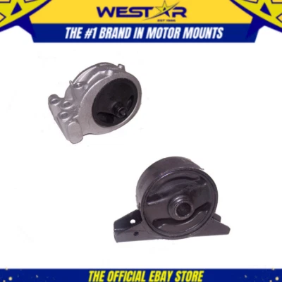Juego de 2 piezas de montaje de motor para Mitsubishi Galant 1999-2003 2,4 L para transmisión automática Foto 1 de 3
