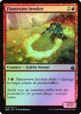 Flamewave Invoker - Foil uncommon Battlebond MTG Magic The Gathering