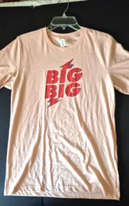 Canvas - Big Big Logo Women's Pink / Peach T-Shirt Size M - Picture 1 of 12