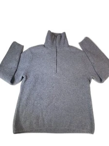 Dockers fine merino wool 1/4 zip sweater nwt new - Picture 1 of 8