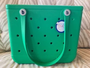 Baby Bogg Bag - Green with Envy - Medium - Beach Pool Tote - NEW NWT - Picture 1 of 6
