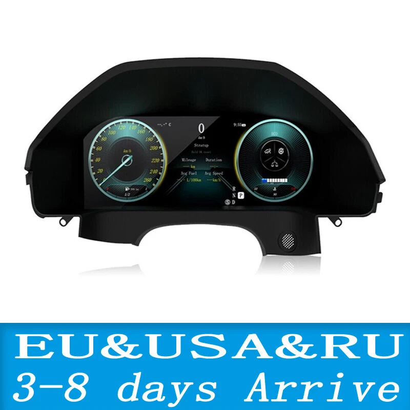 Cuadro de instrumentos digital LCD velocímetro para Mercedes Benz E W212 2010-2015 Foto 1 de 4