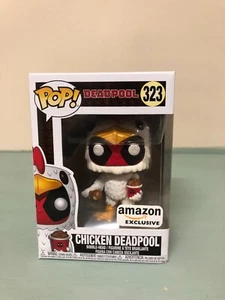 Funko Pop! Vinilo: Marvel - Chicken Deadpool - Amazon (Exclusivo) #323 - Imagen 1 de 6