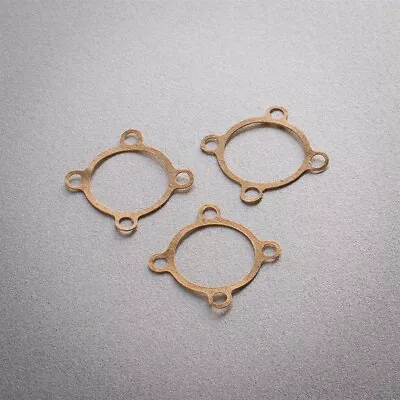 3x Cox .049 Golden Babe Bee Black Widow Texaco Fuel Tank Crankcase Gasket 049 - Image 1 of 2