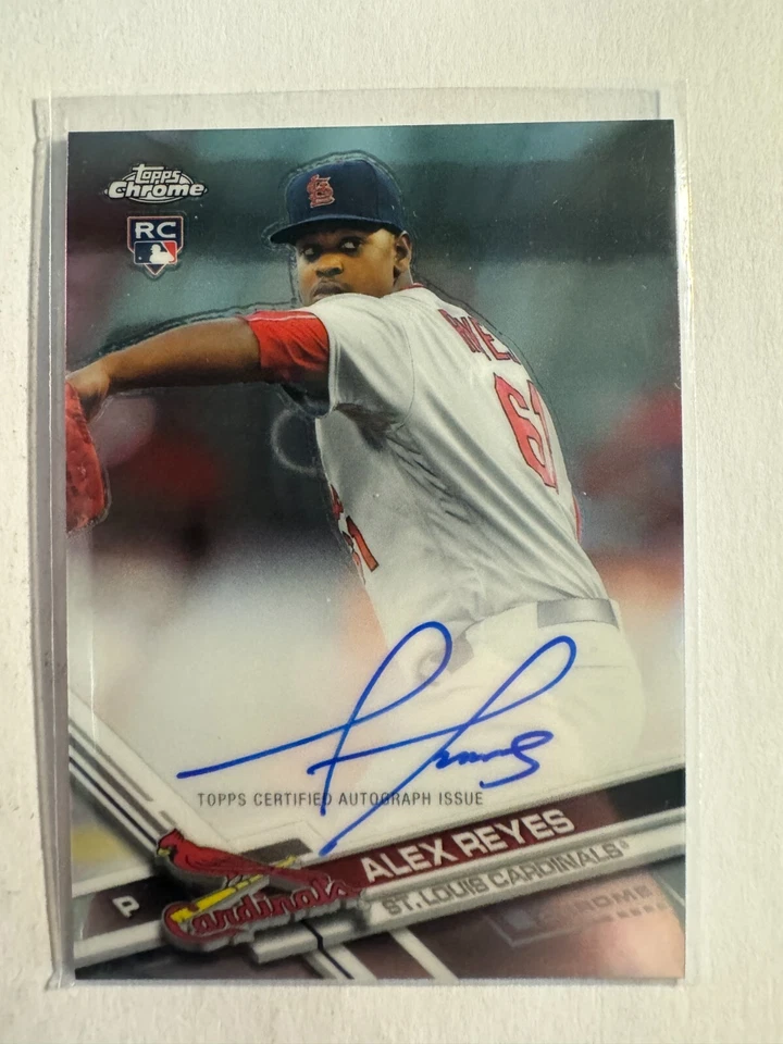 K219,909 - 2017 Topps Chrome Rookie Autographs #RAAR Alex Reyes Auto - Image 1 of 1