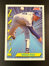 1991 Score Nolan Ryan K MAN