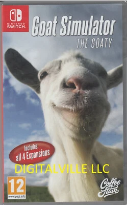 Goat Simulator The GOATY Nintendo Switch Brand New Sealed GoatZ & MMO Sim Payday - Image 1 of 4