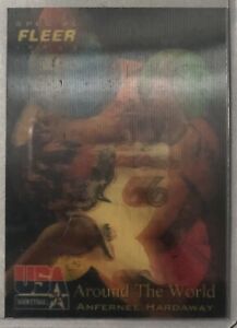 1996 ANFERNEE PENNY HARDAWAY Fleer Special Issue Lenticular Around The World USA