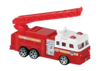Camión escalera FDNY Departamento de Bomberos de la Ciudad de Nueva York escala 1:87 HO nuevo en caja Foto 1 de 3