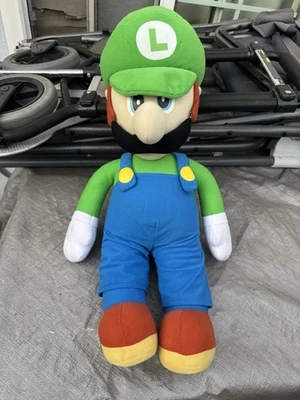 Peluche grande raro Nintendo Kellytoy Luigi 21” Foto 1 de 4