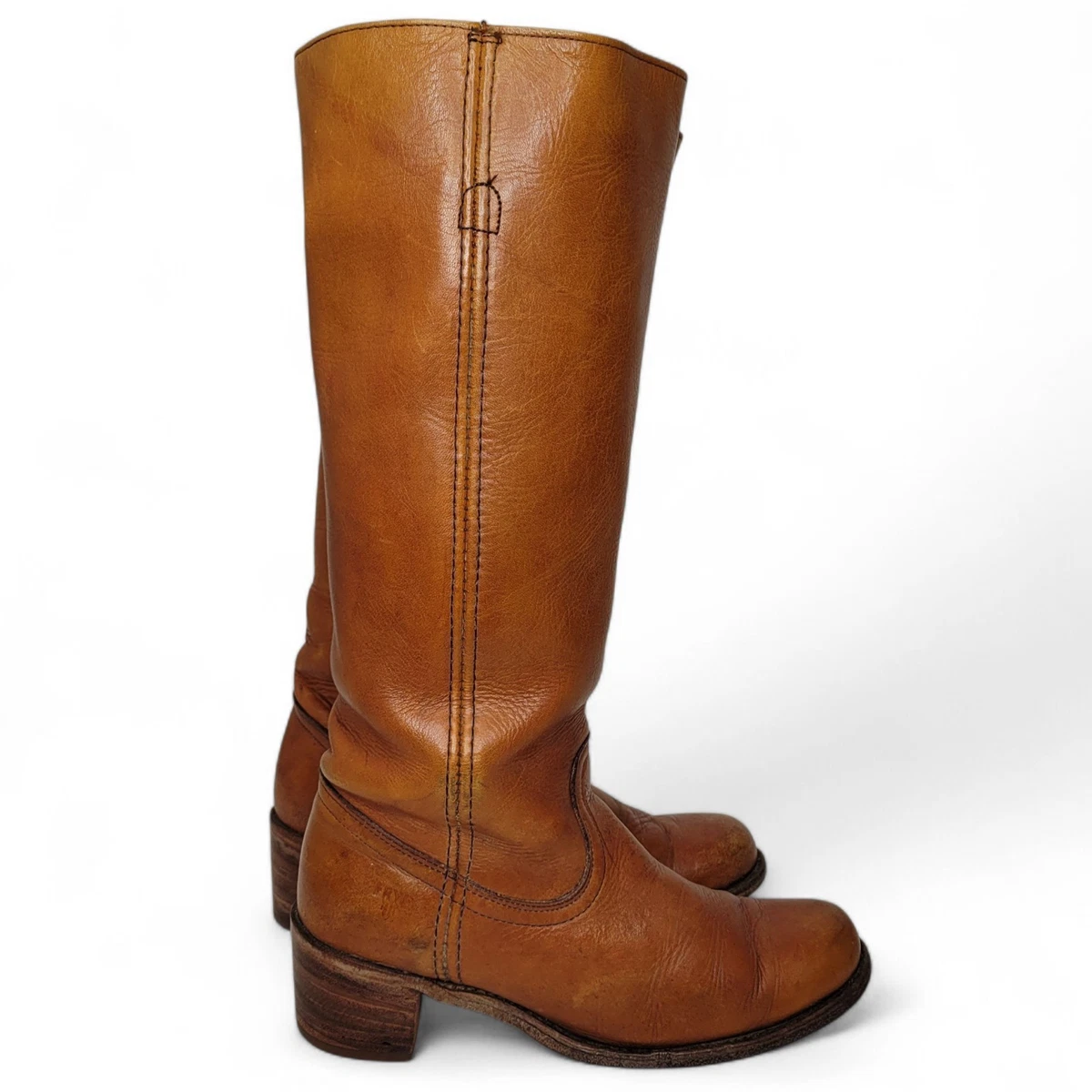 Vintage Frye ブラウン ロングブーツ 6 B Vintage Frye ブラウン