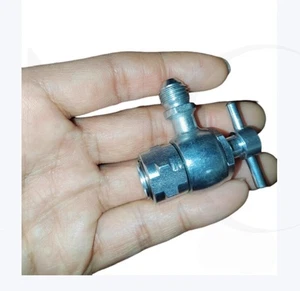 1 pieza nuevo 7/16-20UNF acumulador herramienta de carga de nitrógeno conector - Imagen 1 de 2