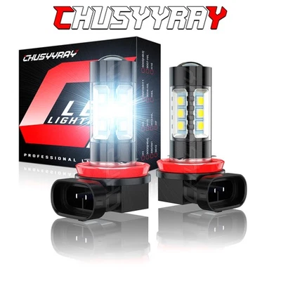 2X H11 H8 Bombilla LED antiniebla 6000k blanco For BMW Sedan Coupe xDrive GT M - Image 1 of 4