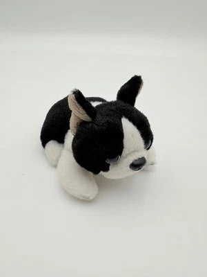 Russ Petooties Pets Dog Plush Black White Boston Terrier Puppy Mini Stuffed Toy - Image 1 of 4