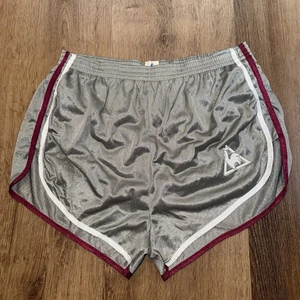 Le Coq Sportif Running Shorts Mens Sprinter Split Side Nylon Vintage 70s Medium - Picture 1 of 13