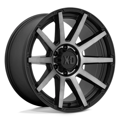 17x8 XD Series XD847 Outbreak negro satinado con rueda de tinte gris 5x120 (35 mm) Foto 1 de 4