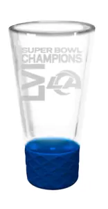 Los Angeles Rams Super Bowl LVI Champions Cheer 4oz. Shot Glass - Picture 1 of 1