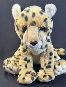 Aurora Destination Nation Cheetah Plush Stuffed Animal 11" Realistic Leopard Cat - Picture 1 of 10