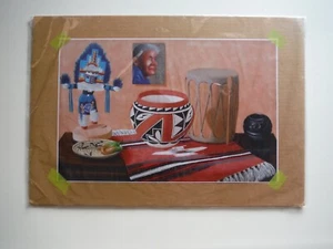 Native American Treasures (nr. 7) print of a painting by Philipp Merillat - Picture 1 of 3
