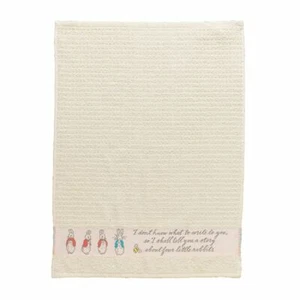 Stow Green Beatrix Potter Peter Rabbit Asciugamano/Asciugapiatti - 100% Cotone - Picture 1 of 1