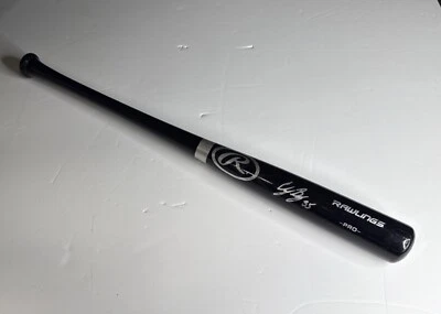 Cody Bellinger Signed Black Rawlings Baseball Bat Dodgers/ Yankees JSA - Image 1 of 3