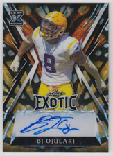 2023 LEAF EXOTIC BJ OJULARI RC /2 AUTO KALEIDOSCOPE BUTTERFLY AUTOGRAPH #BA-BJO