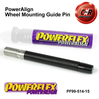 Pin guía de montaje de rueda Powerflex PowerAlign para Maserati Merak 72-83 PF99-514-15 - Imagen 1 de 4